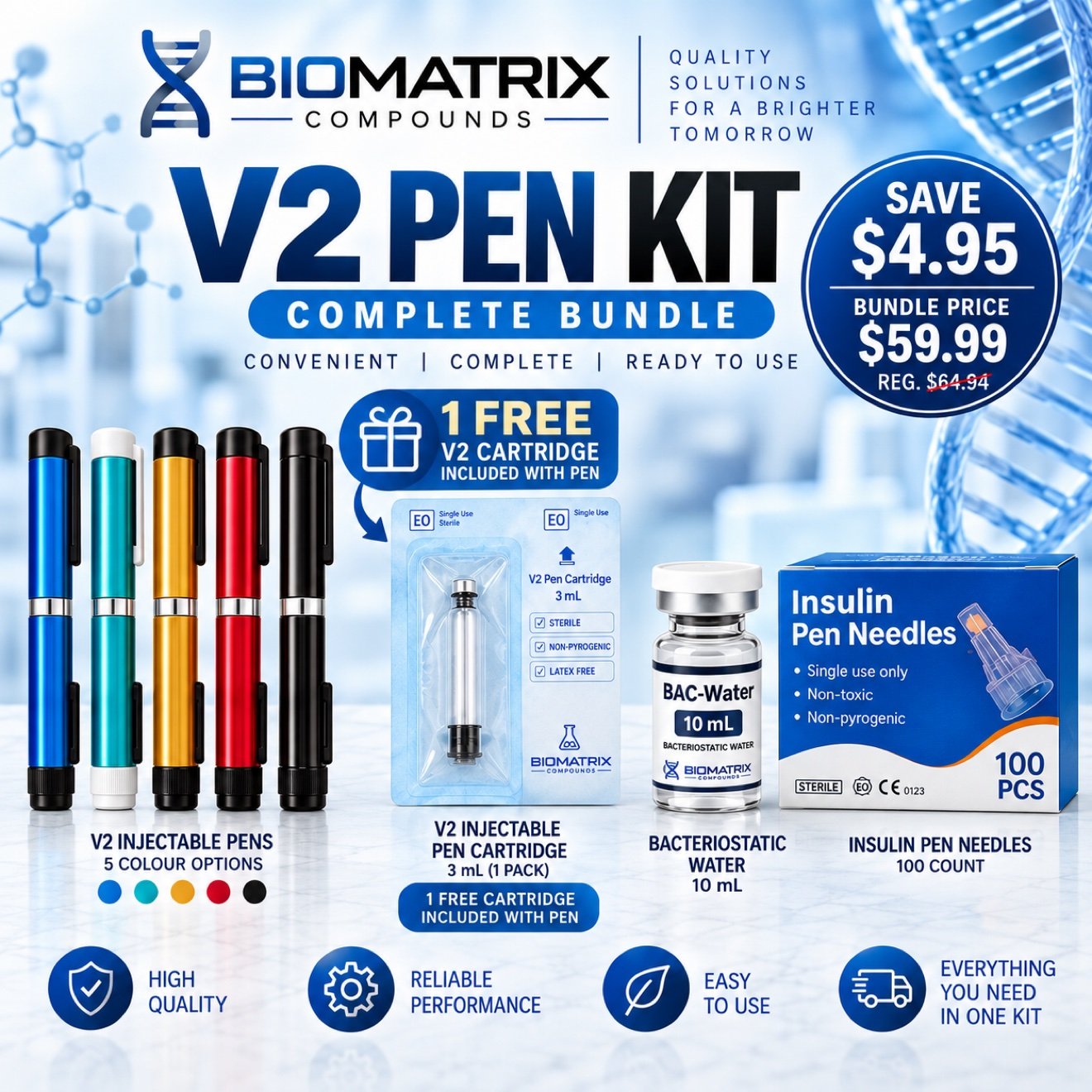 DF293645-6403-454E-A776-943C23687D3E-photo-73D3998C-8948-440D-97F5-DAD616BA935A V2 Pen Kit – Complete Bundle - Image 1